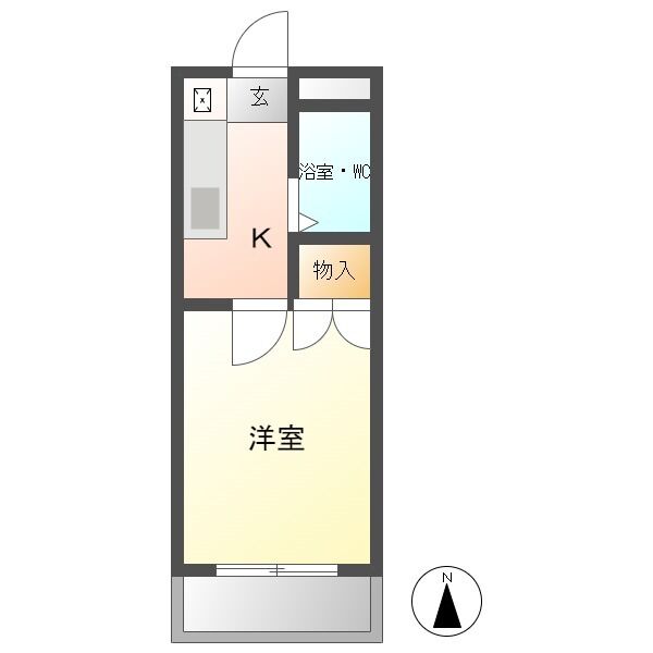NF GRAN 高畑の間取り写真