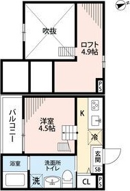 Tom’s Tenement 3(トムズテネメの間取り写真