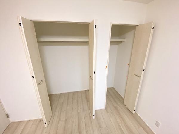 収納　クローゼット！
