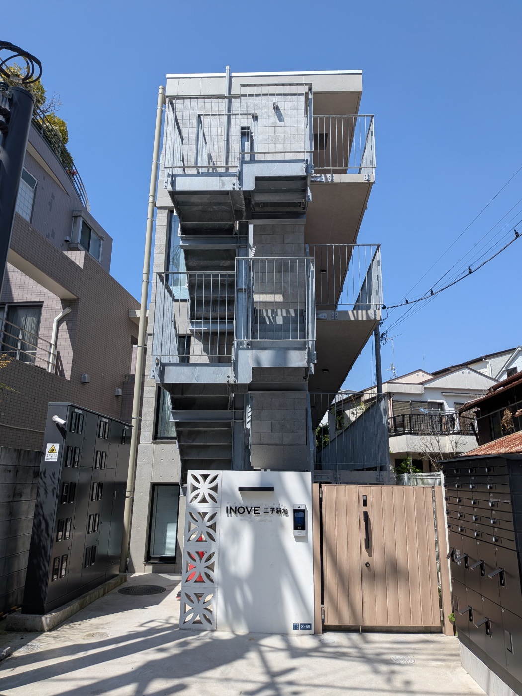 INOVE二子新地の外観写真