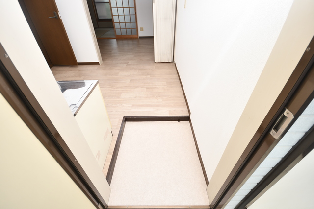 木田コーポの玄関写真