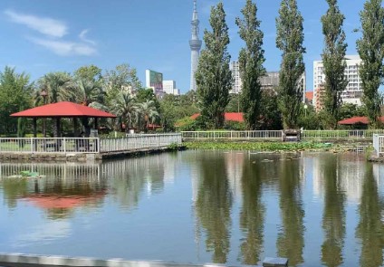 公園　都立猿江恩賜公園北側入口（公園）まで756m