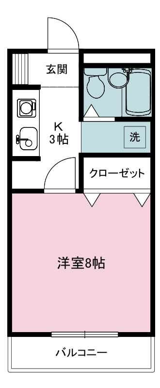 セレッソコンドミニオの間取り写真