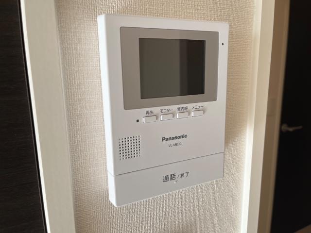 セキュリティ　カメラ付インターホン（イメージ）