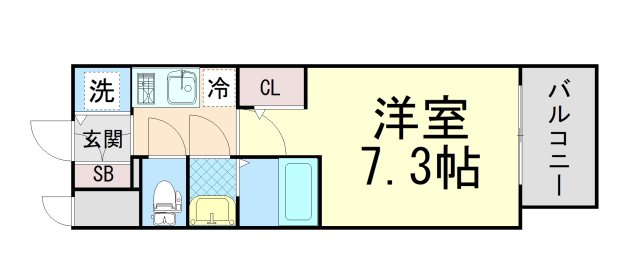 ファーストフィオーレ川西プリモの間取り写真