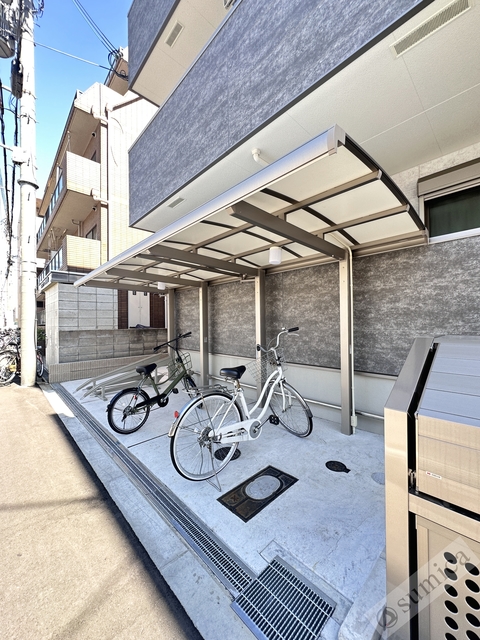 近鉄南大阪線 今川駅 徒歩10分 3階建 築4年の外観写真