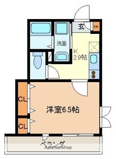 ルアル駒場の間取り写真