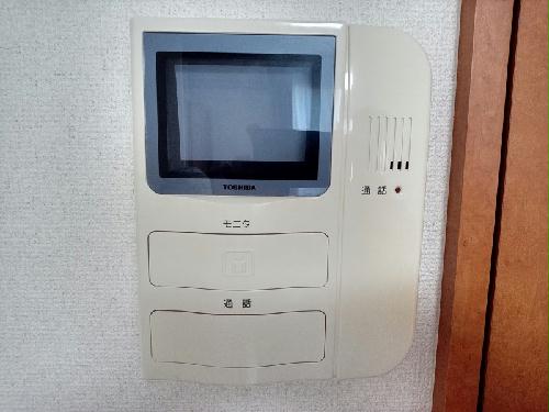 セキュリティ　モニター付きインターホン