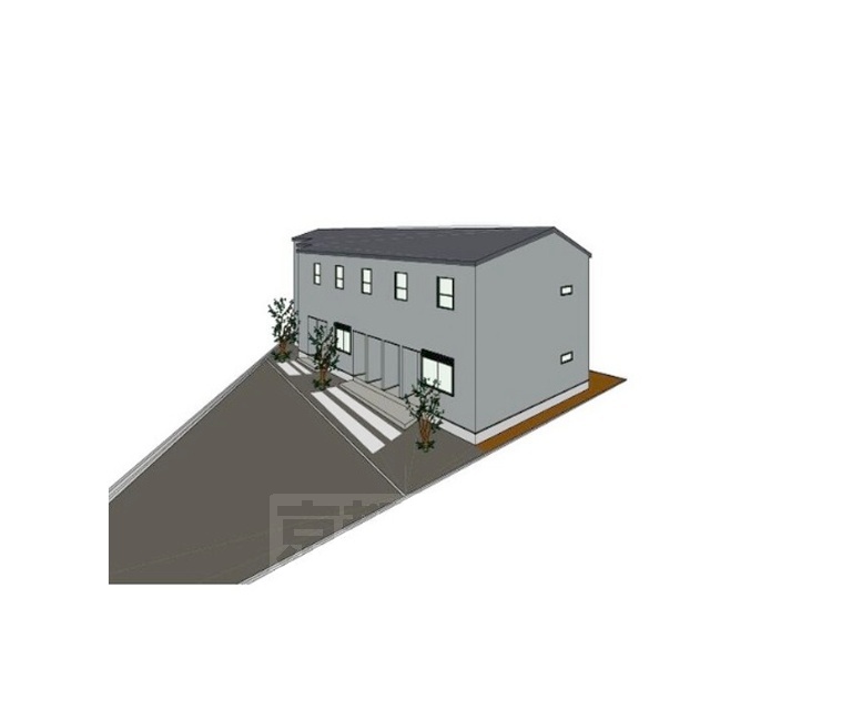 建物外観　予想図、・同仕様・
