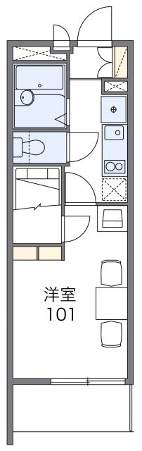 レオパレスSUGIYAMAIIIの間取り写真
