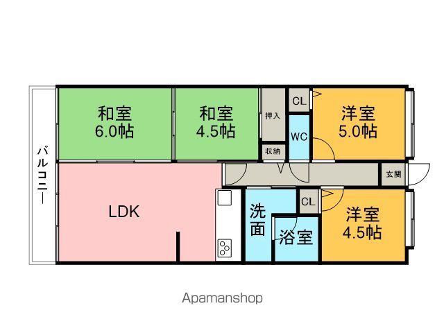 藤和シティコープ知立西町の間取り写真