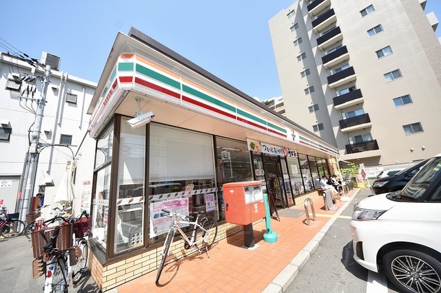 コンビニ　セブンイレブン　大阪木川西淀川通店（コンビニ）まで301m