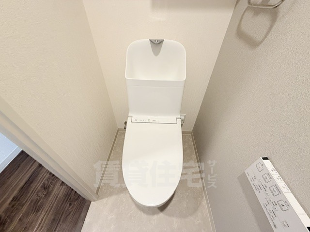 近鉄奈良線 大阪上本町駅 徒歩5分 10階建 築3年のトイレ写真