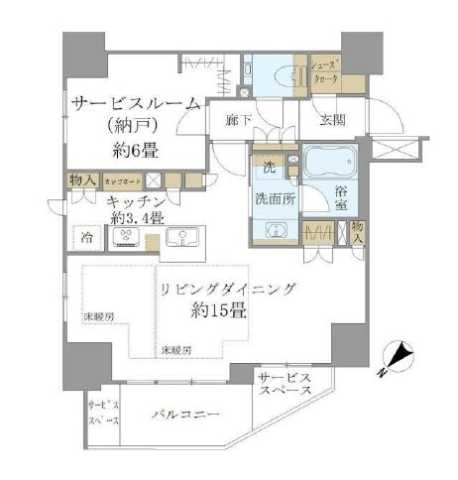 ジオ文京千石の間取り写真