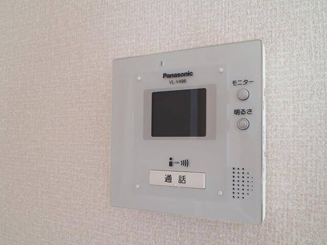 セキュリティ　モニター付きインターホンです