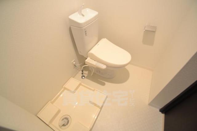 地下鉄千日前線 桜川駅 徒歩6分 14階建 築14年のトイレ写真