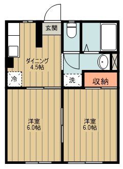 ストリームハイツの間取り写真