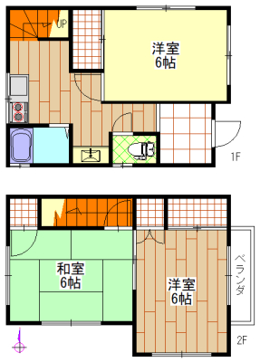 三原四丁目戸建の間取り写真