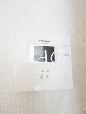 セキュリティ　モニター付きインターフォンです。