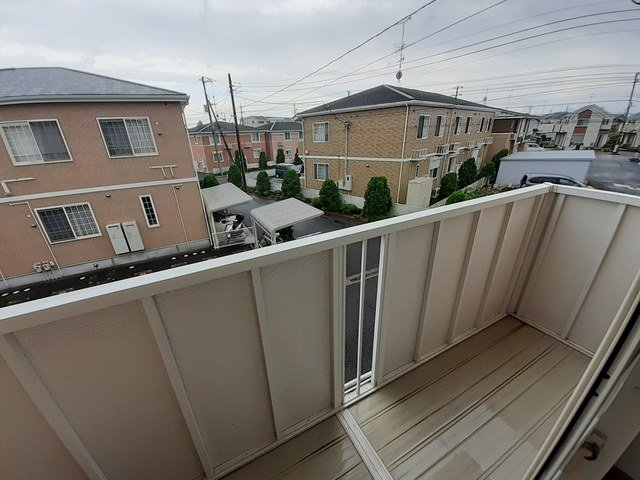 バルコニー　バルコニー付きです