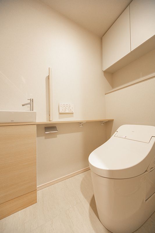 トイレ　トイレもきれいです