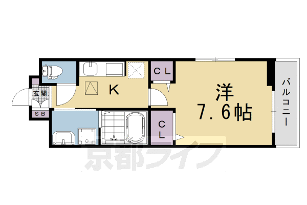 クレール・アイの間取り写真