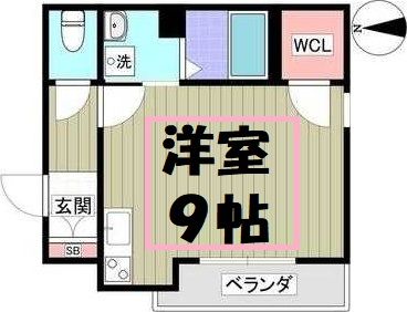 ＪＲ京浜東北線 大宮駅 徒歩8分 3階建 築16年の間取り写真
