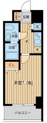 KDXレジデンス立川の間取り写真