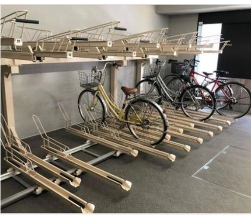駐車場　駐輪場です
