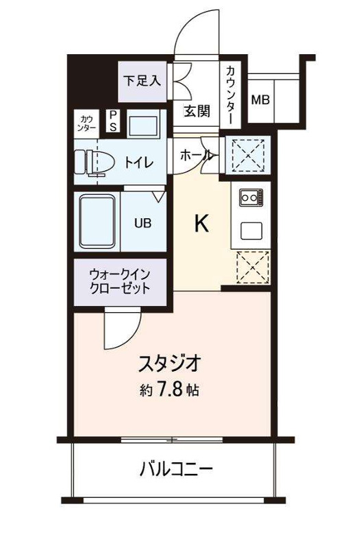 アーバイル三軒茶屋の間取り写真