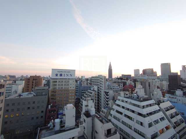 眺望　ガーラプレイス新宿御苑