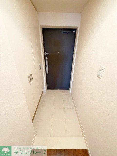 上矢部町マンションの玄関写真