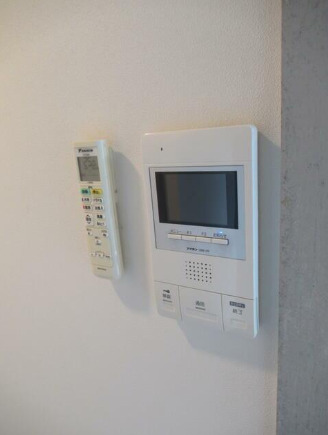 セキュリティ　モニター付きインターホンです