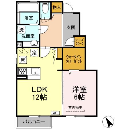 プランドールの間取り写真
