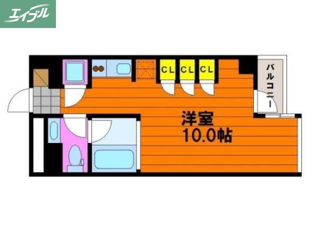 シャインコート岡南町の間取り写真