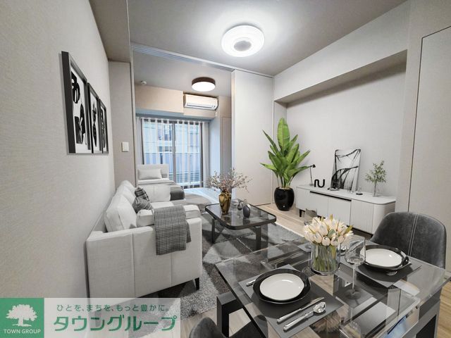 居室・リビング　【家具・調度品等はCG 加工です。実際の賃貸住居 には含ま…
