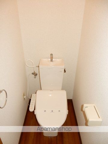 岡山電軌清輝橋線 清輝橋駅 徒歩34分 2階建 築31年のトイレ写真
