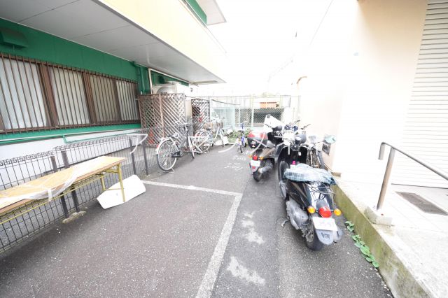 その他共有部分　駐輪場です！