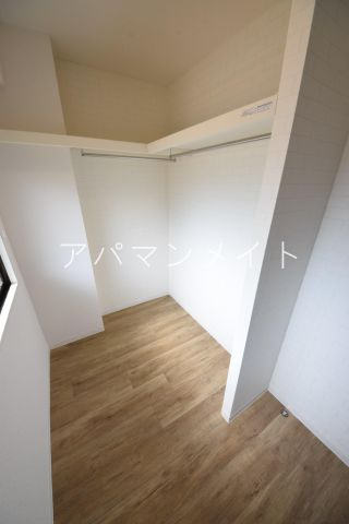 収納　大きなスペースがあり、収納には困りません