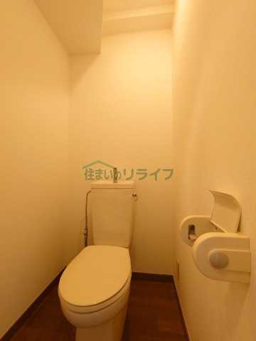 ODハウスのトイレ写真