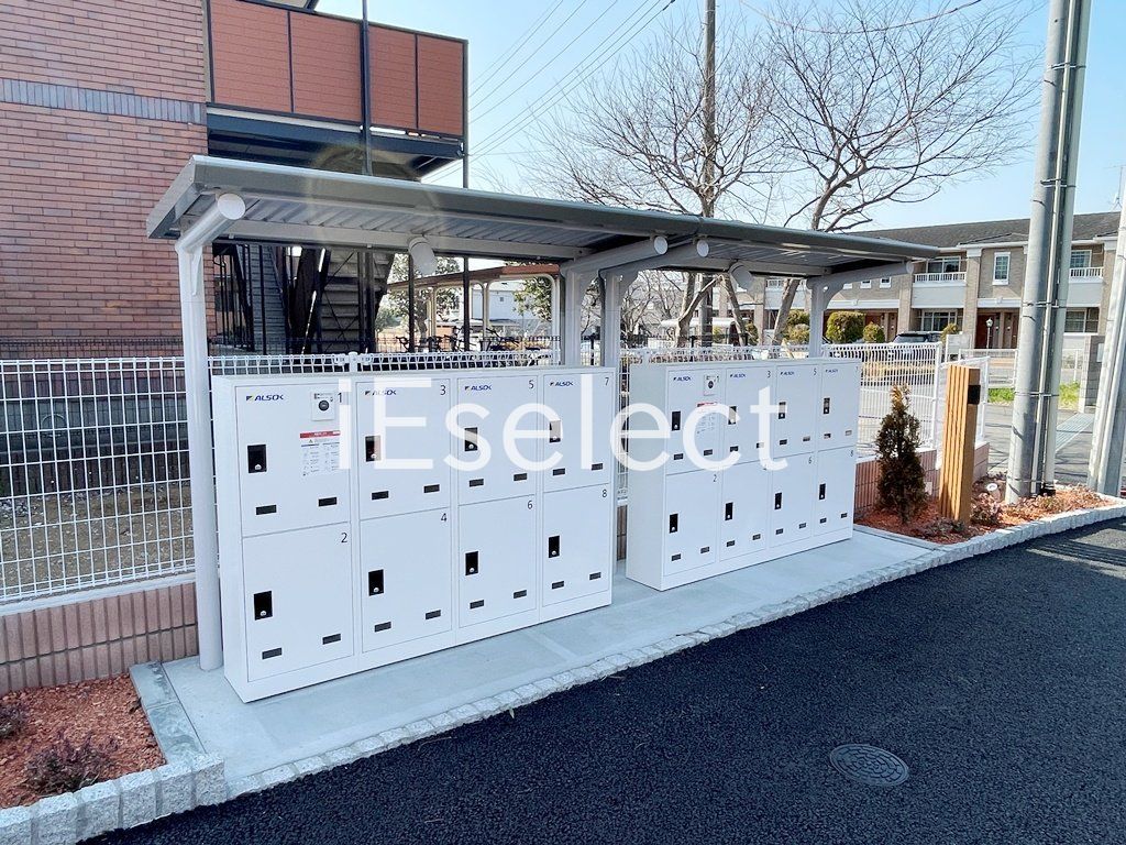 セキュリティ　不在時に便利な宅配ボックス付き