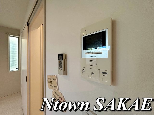 セキュリティ　モニター付きインターホンです
