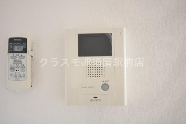 セキュリティ　来客時も安心のモニターフォン付