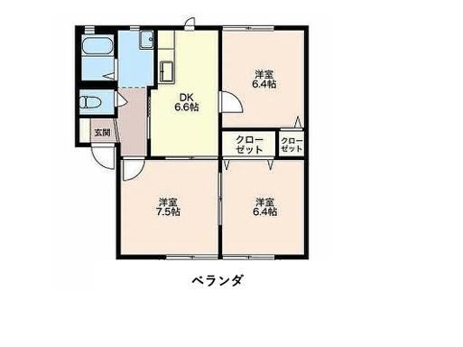 soleadoAの間取り写真