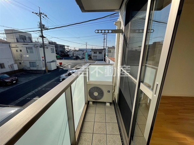 バルコニー　※別部屋の写真です