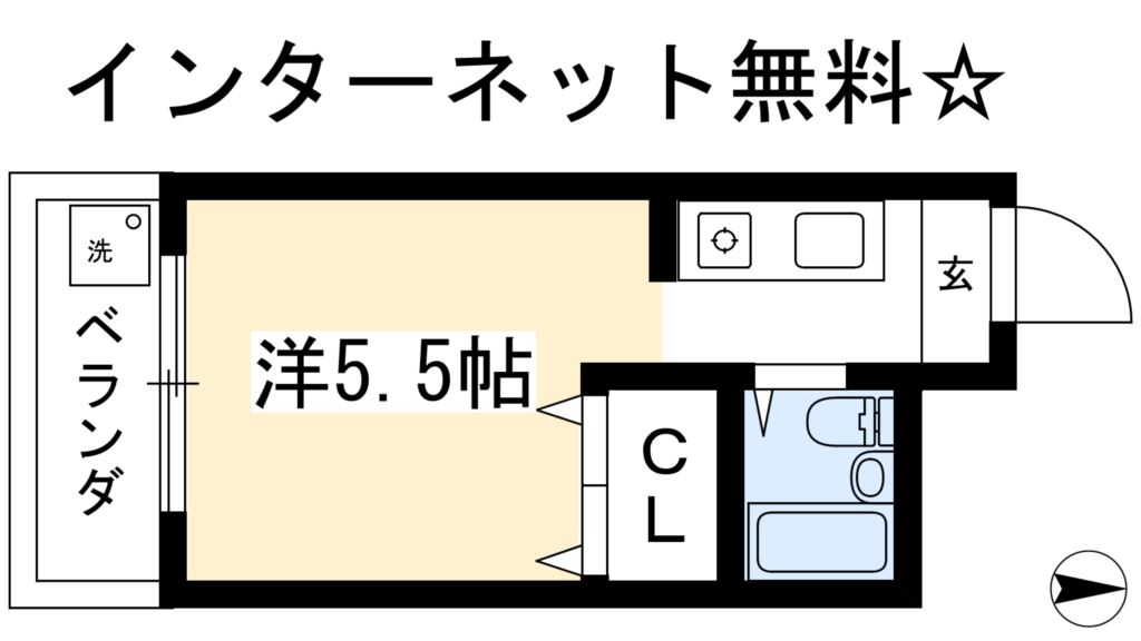 ハイツ協栄の間取り