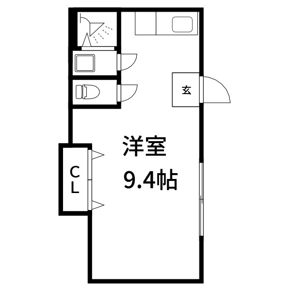 墨田区八広のマンションの間取り