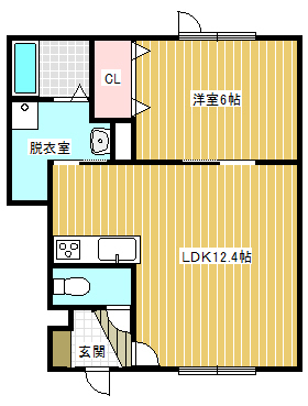 リデンテの間取り