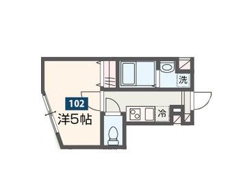 ＭＥＬＤＩＡ一ノ割の間取り