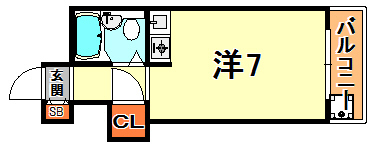 グレイス芦屋の間取り